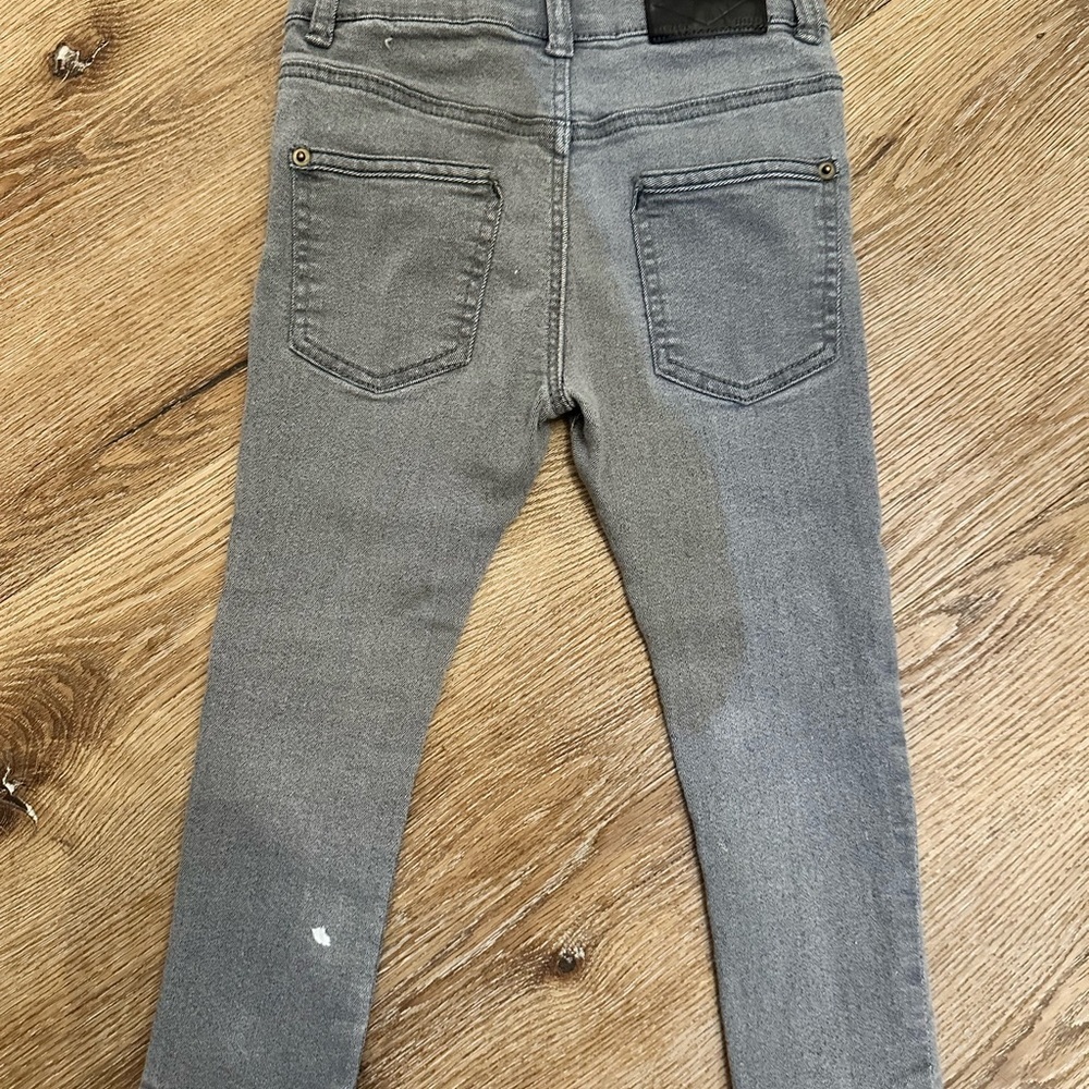 Zara Baby Boy's Size 2-3 Years Gray Skinny Jeans - Picture 2 of 7